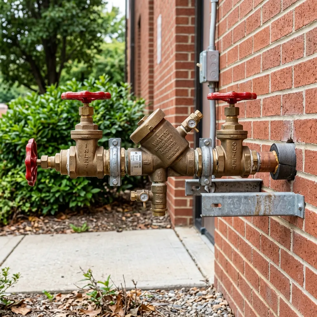 Backflow Prevention Plumber in Alhambra, IL